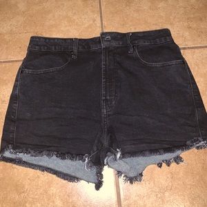 Forever 21 high waisted black shorts